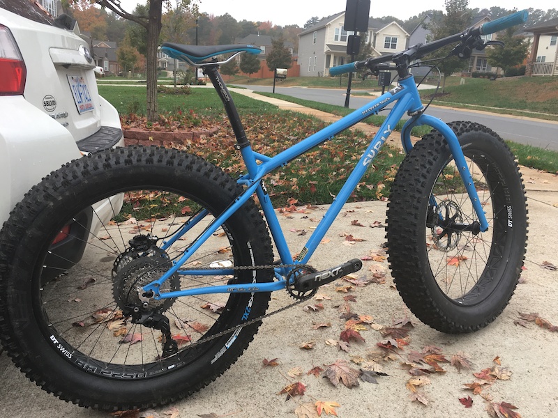 2017 Surly Ice Cream Truck,chris king,dt swiss,snowshoe 2XL For Sale