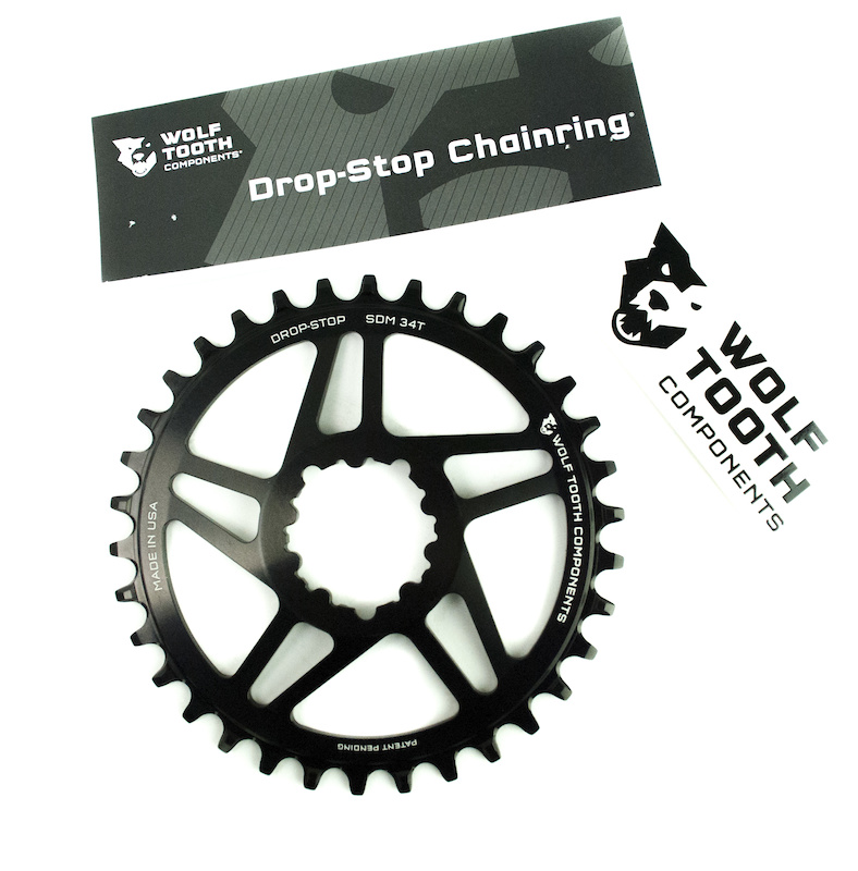 Wolf Tooth Direct Mount 34T for SRAM Cranks pour chaîne