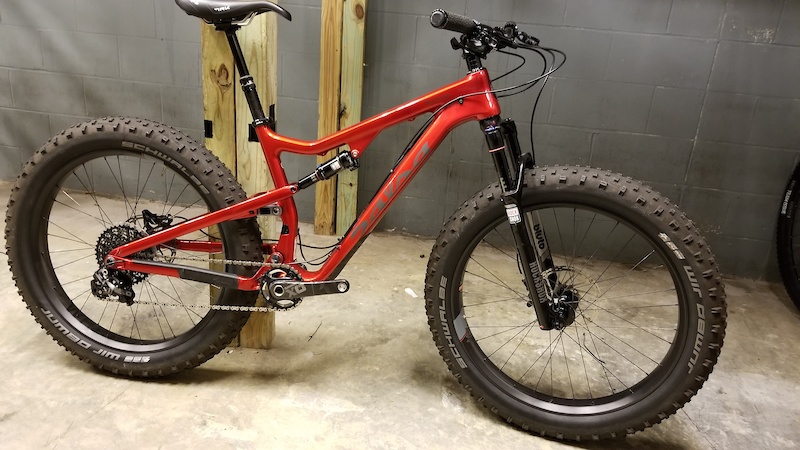 2016 Salsa Bucksaw Carbon X01 Full Suspension Fat Bike For Sale