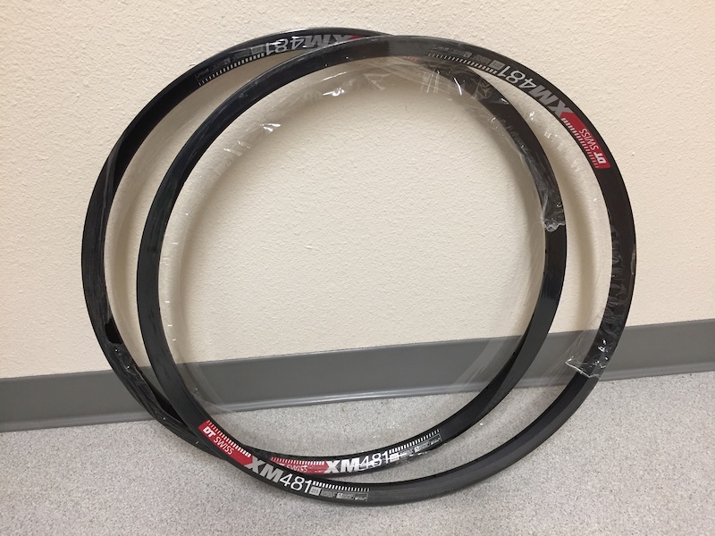 2017 New. Two (2) DT Swiss XM 481 Rims (27.5