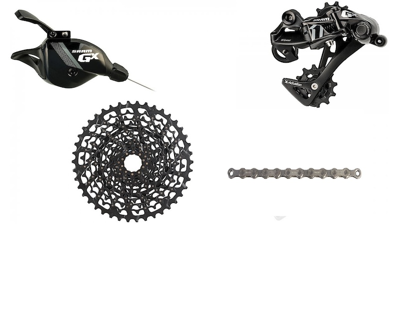 2017 Sram GX 11 Kit Derailleur Chain Shifter Cassette For Sale