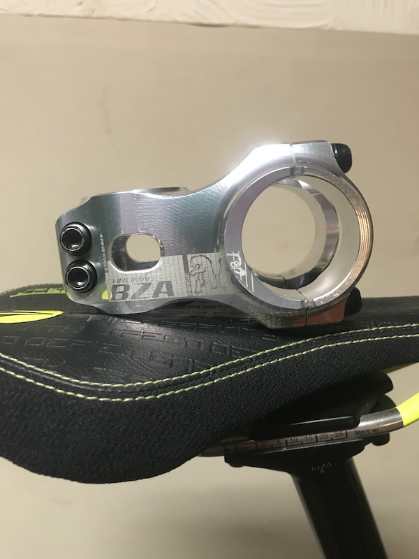 2017 Chromag BZA silver 35mm clamp 50mm length For Sale