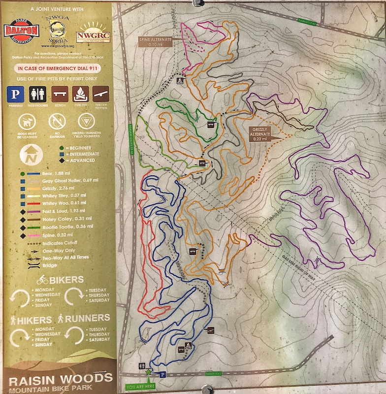 Fast And Loud Mountain Biking Trail - Dalton, Georgia