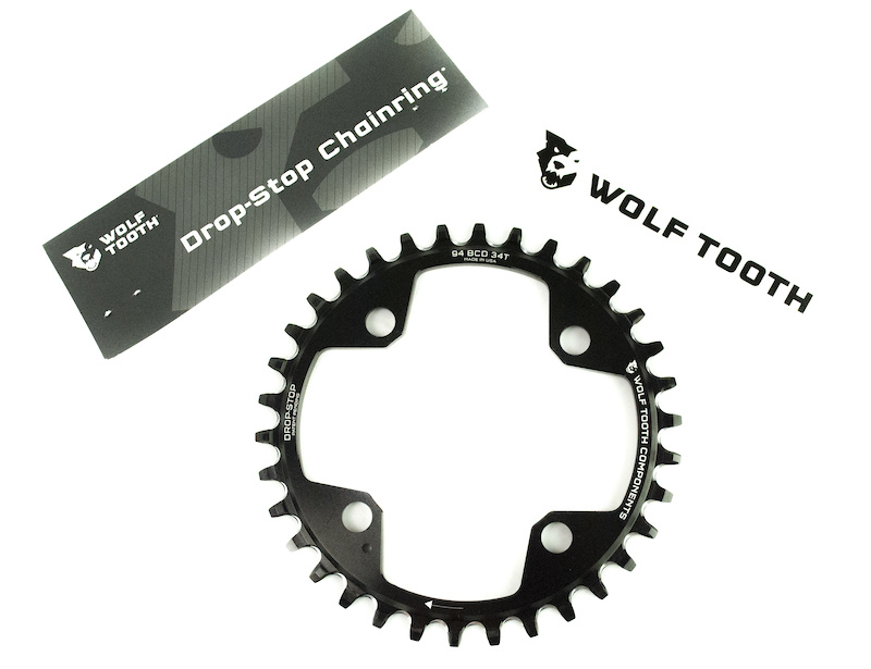 0 Wolf Tooth Drop-Stop 34T BCD 94mm 4 bolts.