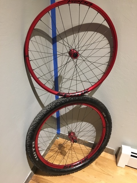 spank oozy 27.5 wheelset