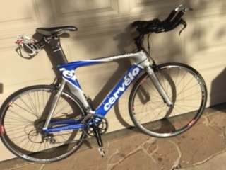 2009 Cervelo P2 Carbon Triathlon TT Ultegra 56cm For Sale