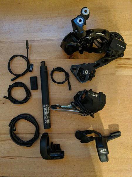 shimano xt di2 2x11 upgrade kit