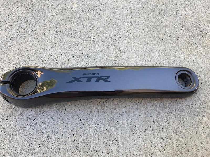 2017 XTR left crank arm