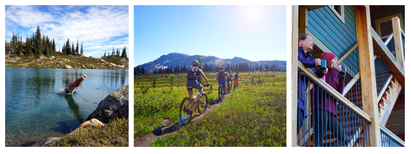 Alpine riding &amp; relaxation at Sol Mountain Lodge