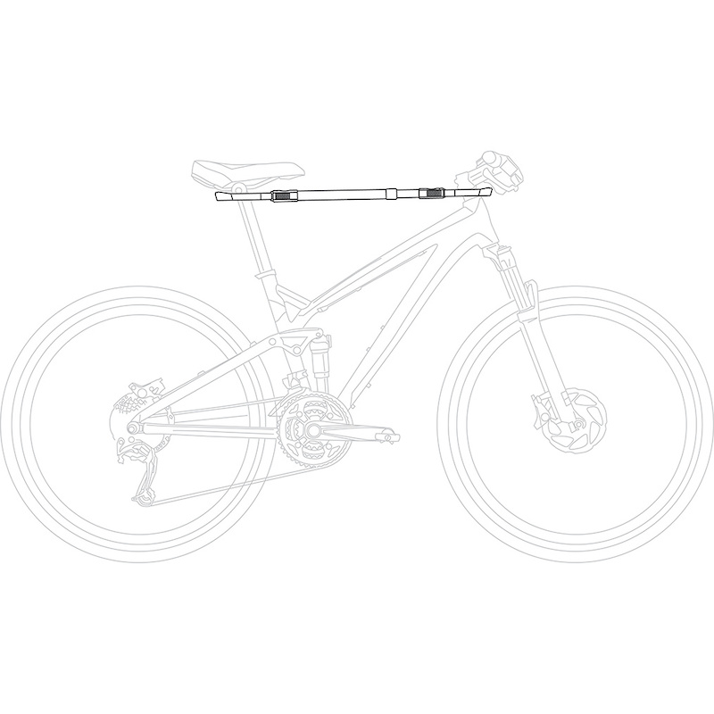 2017 Saris/Terzo Bones Bike Rack with Bike Beam