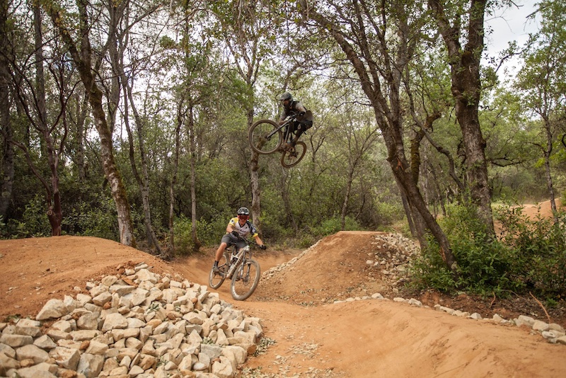 Enticer Jump Mountain Bike Trail Redding, California