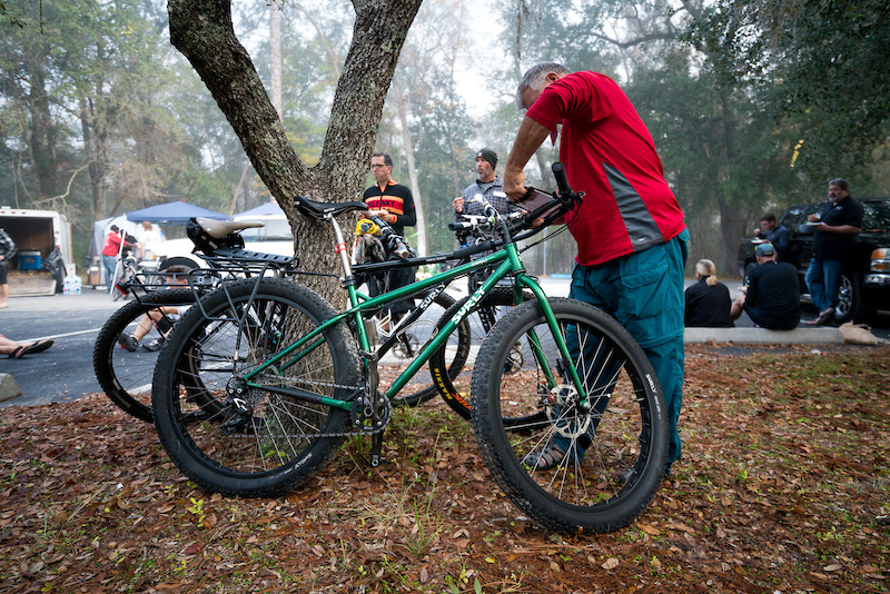 Rocks, Roads, Reggae Gravel Bikepacking event in Gainesville, Florida.