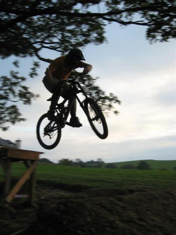 Our jumps we made, up in north wales,