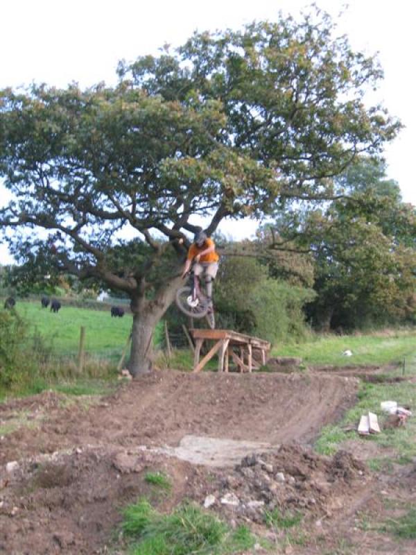 Our jumps we made, up in north wales,
