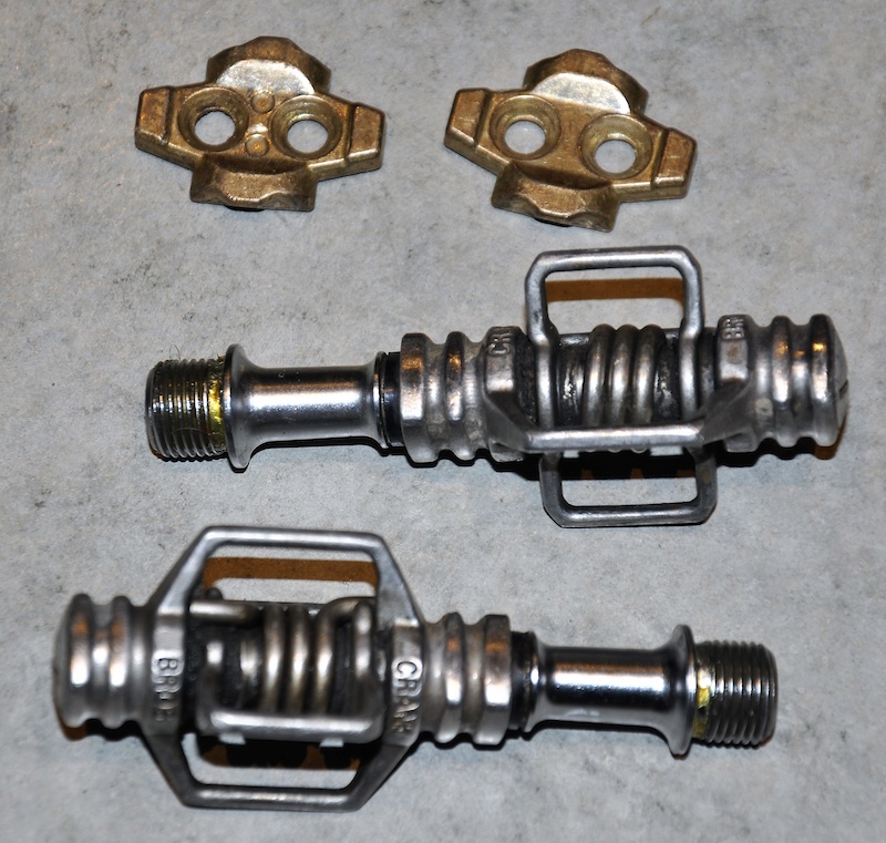 0 Crank Brothers Egg Beater XC pedals + Cleats