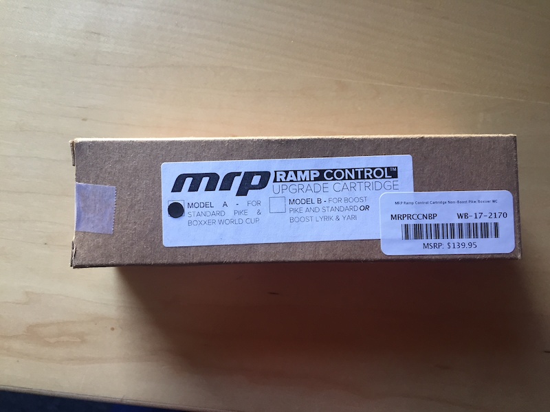 2017 MRP Ramp Control Cartridge.  New, Standard Pike