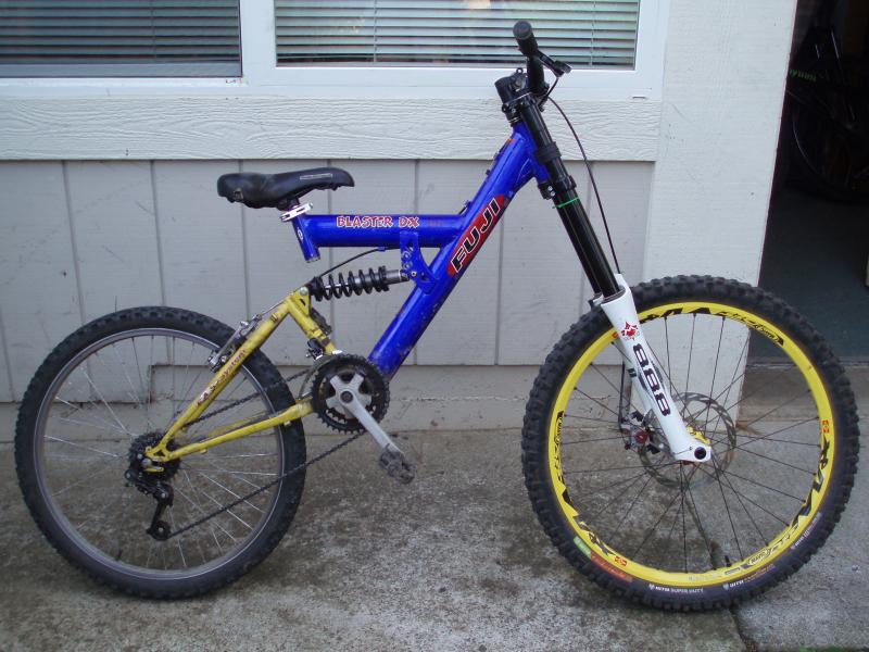 The beast of a Walmart bike. Meant for downhill or freeride. O YEA