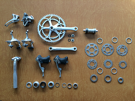 road bike dura ace groupset