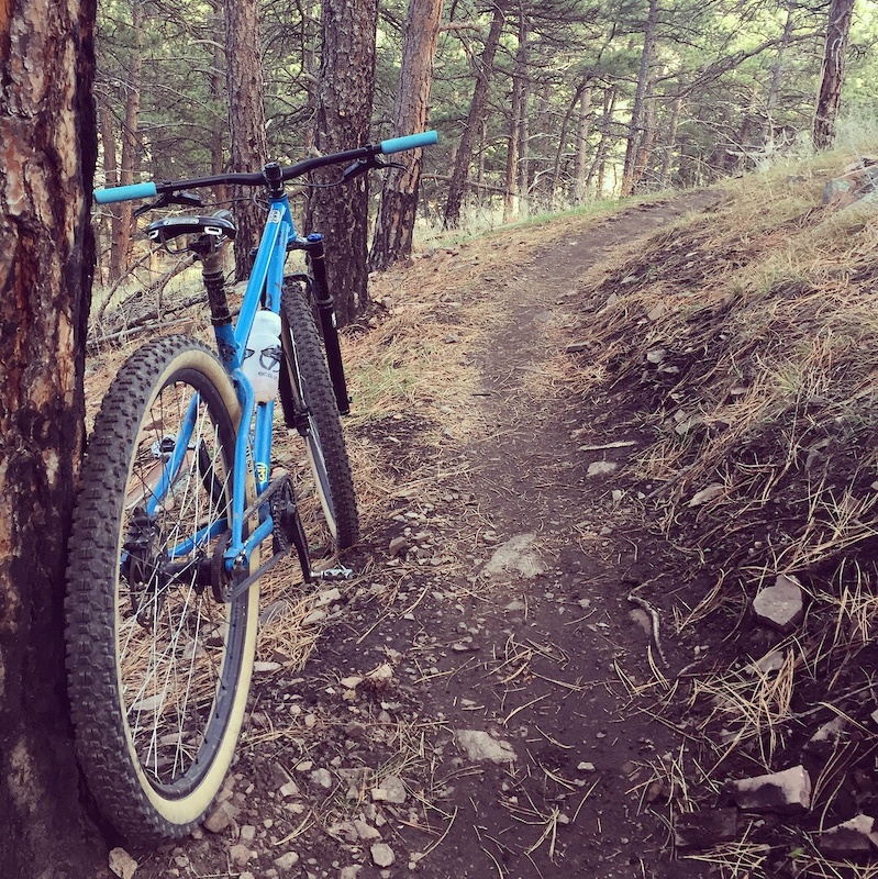 Overland Loop Mountain Biking Trail Lyons, Colorado