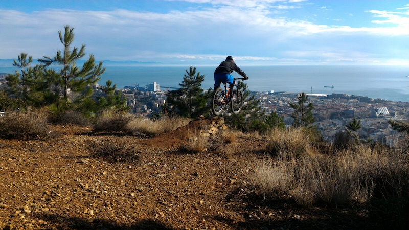 Forte Angeli Trail Mountain Biking Trail Savona