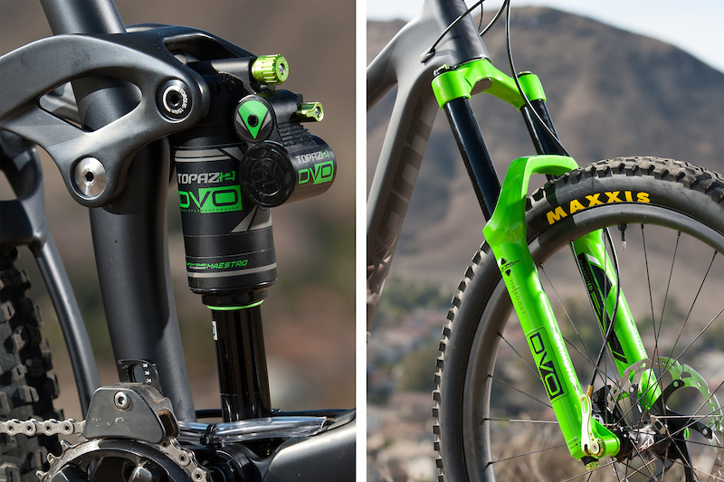 DVO and Giant engineers are working closely to develop rear shocks that are optimized for the Maestro platform.