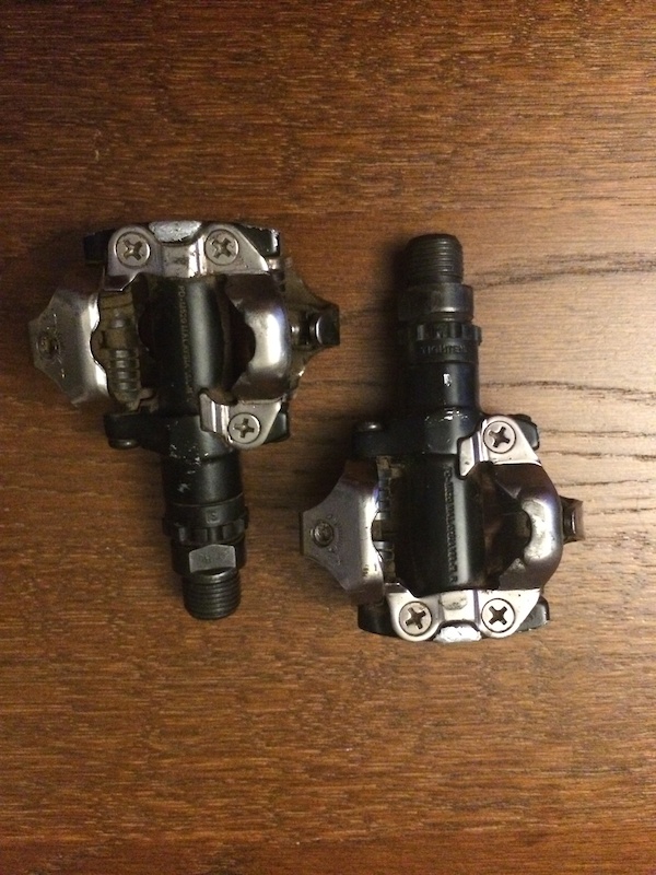 0 Shimano PD-M520 Clipless Pedals