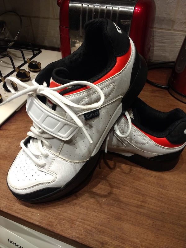 2016 Giro Chamber Clip Shoes UK 8.5 For Sale