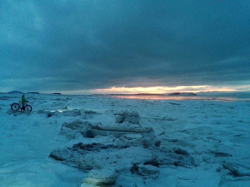 Émilie Gagnon at Plage de NotreDameduPortage in RivièreduLoup