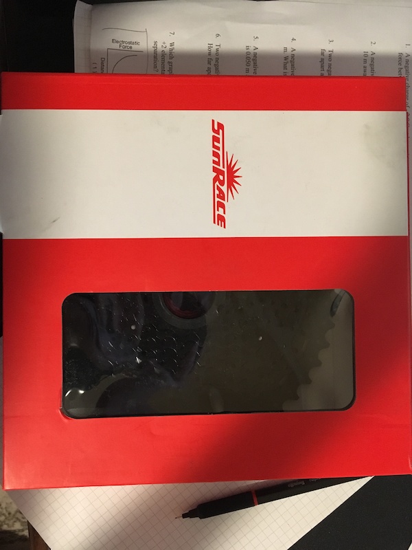 2018 Sunrace 11-46 11 speed cassette shimano style