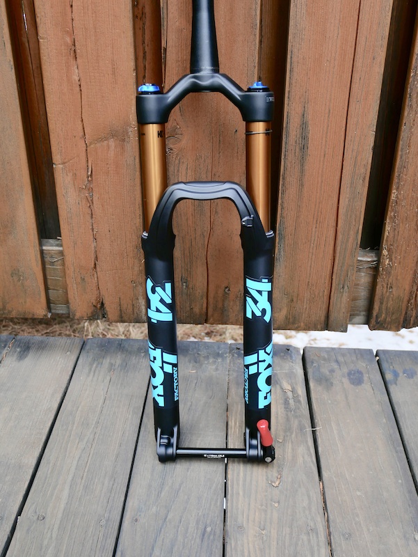 fox triple clamp forks