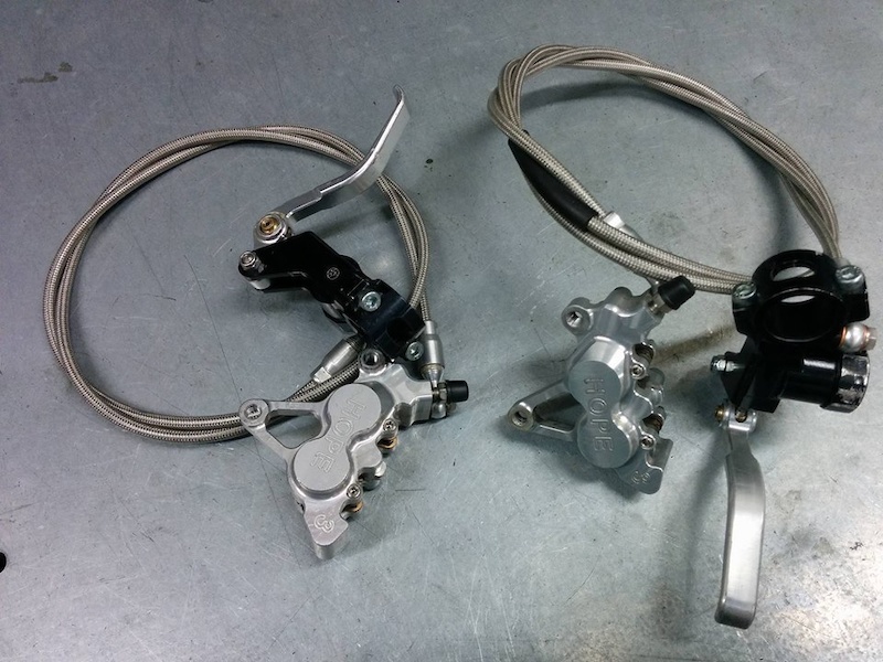Hope Enduro 4 Brake set For Sale