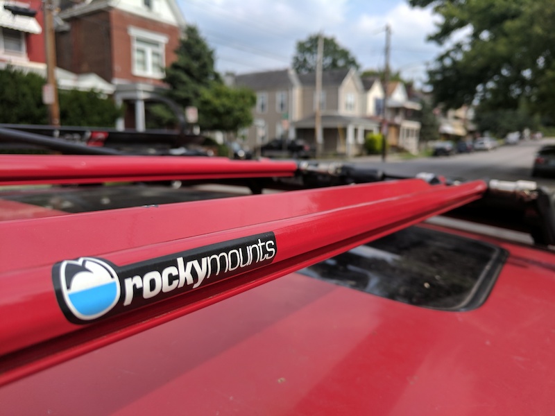 2016 RockyMounts Pitchfork Rooftop Bike Carrier x 2