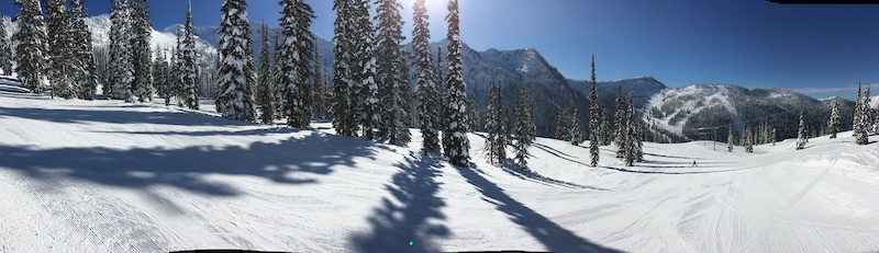 Bluebird day up at the hill. Lucky to be here.