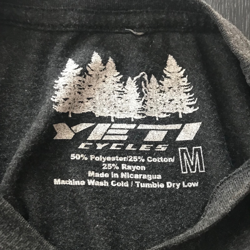 2016 Yeti Ride Jersey Vert. Logo - 8/10 - MD