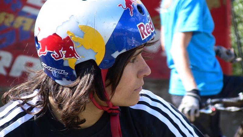 Chillin' at the Women's Slopestyle