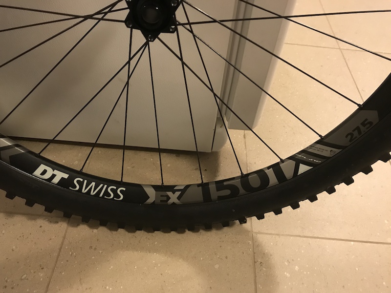 2018 DT Swiss EX 1501 wheelset w/ tires