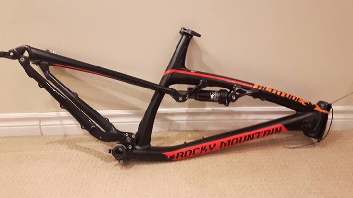 2015 Rocky Mountain Altitude 750 Frameset For Sale