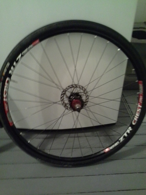2015 Stan's Crest ZTR 29er Wheelset w/ rotors and tires