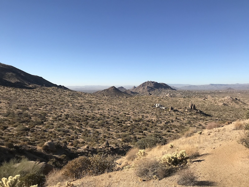 Tom`s Thumb Mountain Biking Trail - Fountain Hills