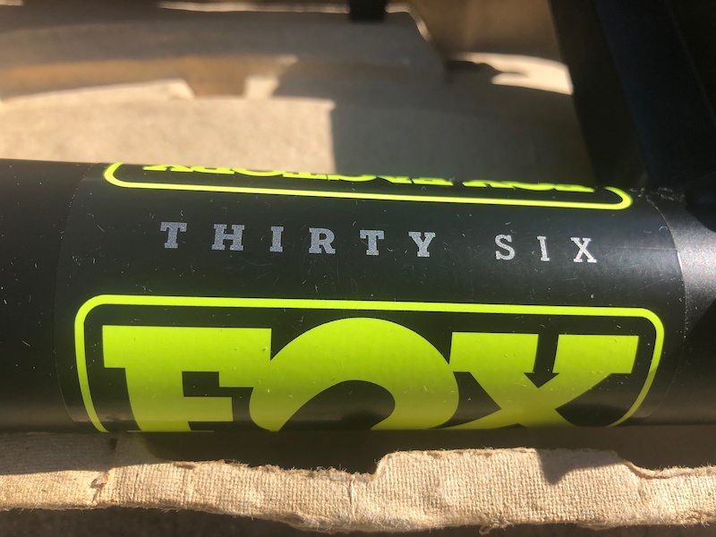 2017 Fox 36mm Factory Kashima Coated boost fork For Sale