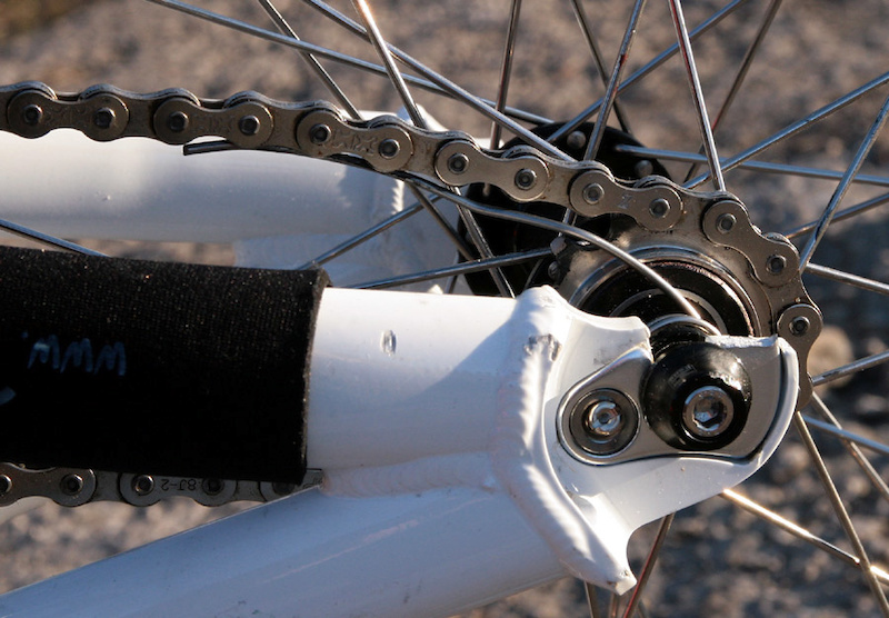 When you snap your chain tensioner off improvise Not my photo however I have had to do this before.