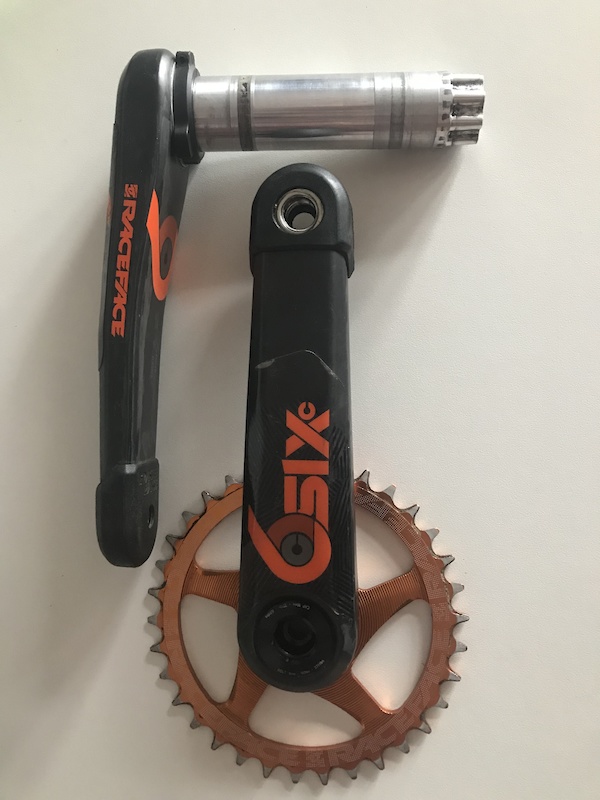 2017 RACEFACE SIXC 170mm Cranks + 34T ring