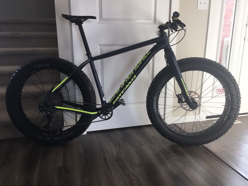 Cannondale fat caad sales 2 2018