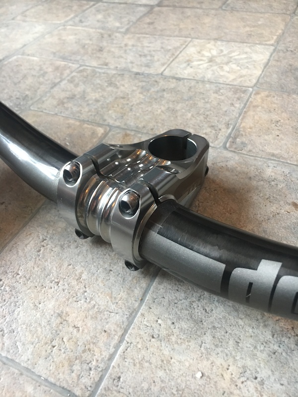 2017 Deity Copperhead Stem 50mm Silver 31.8 bar diameter For