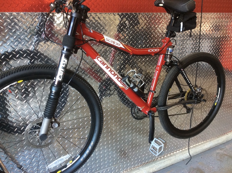 cannondale scalpel 1000 lefty full suspension