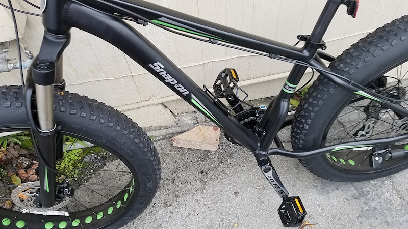 snap on fat tire bike