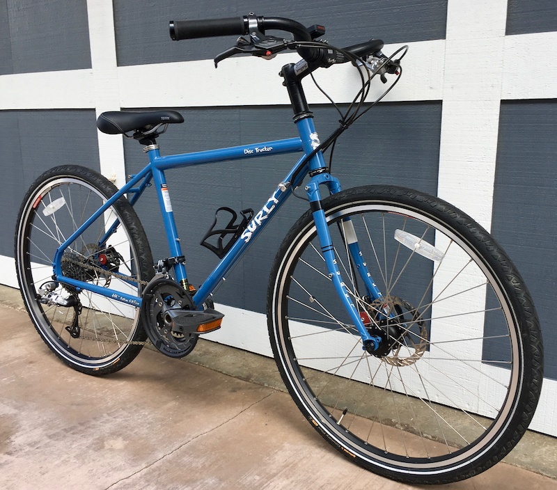 surly disc trucker blue