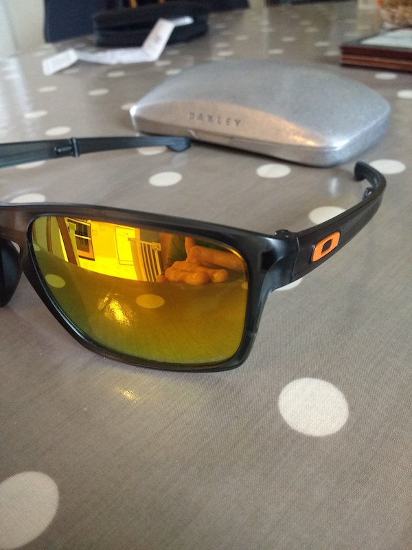 Unused Oakley Sliver F Fire Iridium Polarized Lenses For Sale 7730