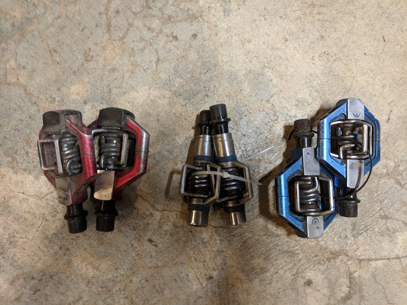 Crank Brothers Pedals, 2 pairs Candy, 1 Eggbeater For Sale