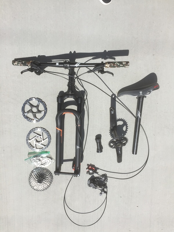 Parts Group and Suspension Fork for Budget 29er Build For Sale